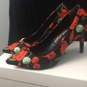 Floral Charles David heels